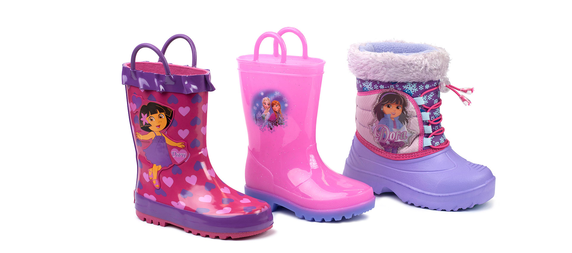 Girls footwear assortment