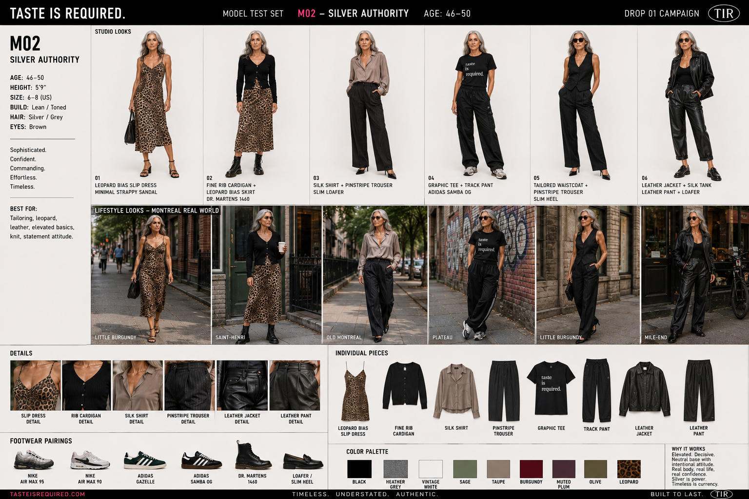 Taste Is Required product and catalog system.